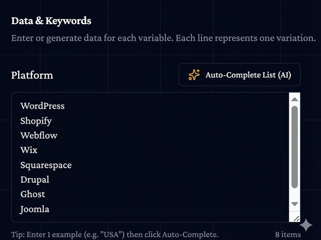3. إضافة البيانات